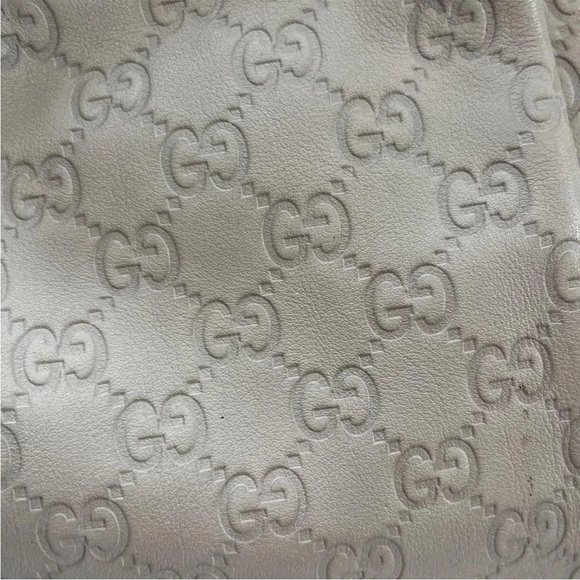 Gucci Beige Leather Tote Bag - Picture 4 of 11